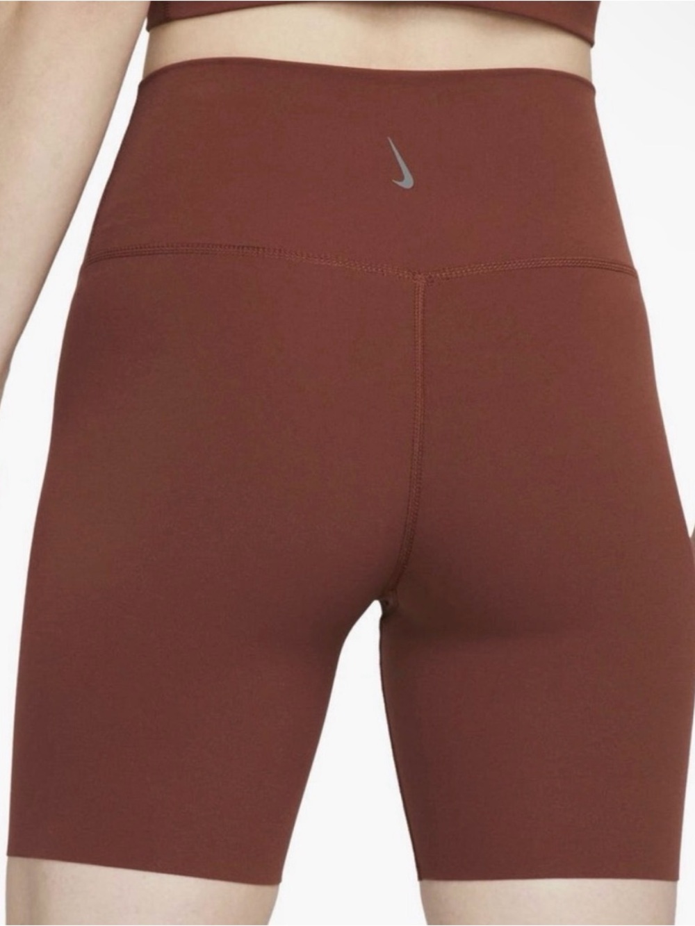 Nike Yoga Luxe Dri Fit Bike Shorts size SMALL